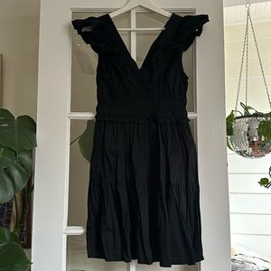 Gap Smocked Flutter Sleeve Mini Dress